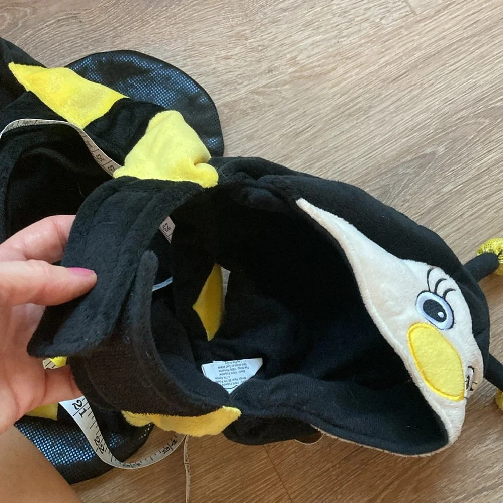 Small dog Halloween bumblebee costume, new